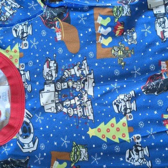 Hannah Anderson Pajamas Size 8 Used Star wars Christmas - Picture 5 of 6